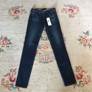 NWT AG Adriano Goldschmied   Prima Midrise 360 Contour Cigarette Jeans Sz 24R
